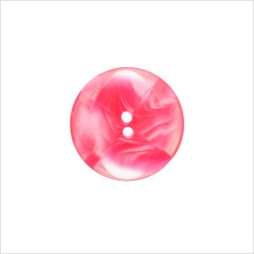 Plastic 2-Hole Button Made in Italy – 28L/18mm – Pink and Transparent Swirled Fan Blades Plastic 2-Hole Button Made in Italy – 28L/18mm – Pink and Transparent Swirled Fan Blades