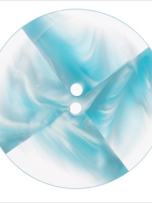 Italian Light Blue Abstract Semi-Clear 2-Hole Plastic Button – 54L/34mm Italian Light Blue Abstract Semi-Clear 2-Hole Plastic Button – 54L/34mm