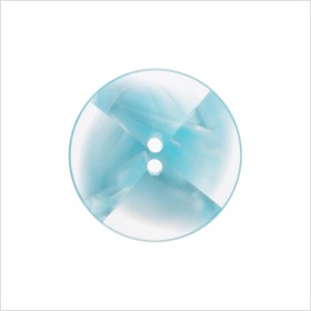 Plastic 2-Hole Button Made in Italy – 36L/23mm – Light Blue and Transparent Swirled Fan Blades Plastic 2-Hole Button Made in Italy – 36L/23mm – Light Blue and Transparent Swirled Fan Blades