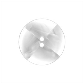 Plastic 2-Hole Button Made in Italy – 36L/23mm – Ivory and Transparent Swirled Fan Blades Plastic 2-Hole Button Made in Italy – 36L/23mm – Ivory and Transparent Swirled Fan Blades