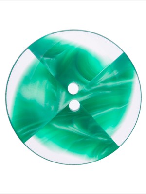 Italian Green Abstract Semi-Clear 2-Hole Plastic Button – 44L/28mm Italian Green Abstract Semi-Clear 2-Hole Plastic Button – 44L/28mm