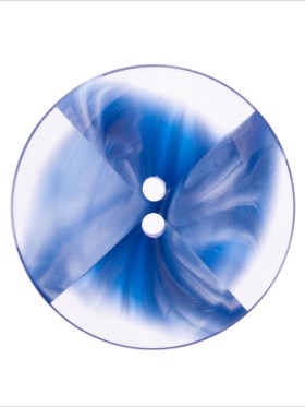 Italian Blue Abstract Semi-Clear 2-Hole Plastic Button – 36L/23mm Italian Blue Abstract Semi-Clear 2-Hole Plastic Button – 36L/23mm