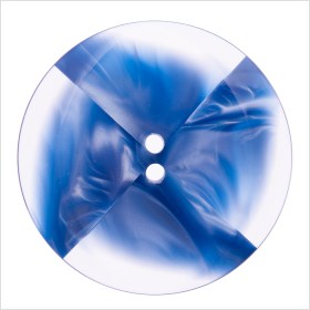 Italian Blue Abstract Semi-Clear 2-Hole Plastic Button – 54L/34mm Italian Blue Abstract Semi-Clear 2-Hole Plastic Button – 54L/34mm