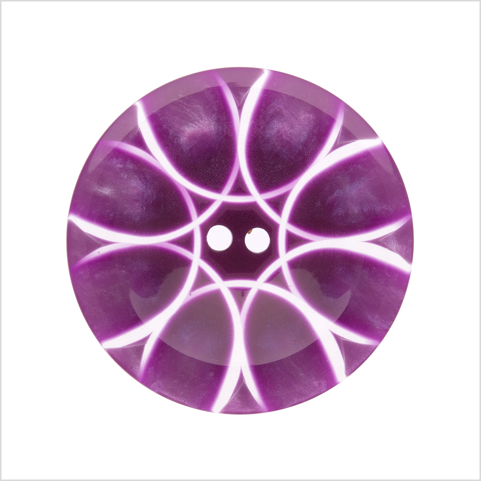 Italian Purple Abstract Semi-Clear 2-Hole Plastic Button – 44L/28mm Italian Purple Abstract Semi-Clear 2-Hole Plastic Button – 44L/28mm