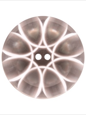 Italian Gray Abstract Semi-Clear 2-Hole Plastic Button – 44L/28mm Italian Gray Abstract Semi-Clear 2-Hole Plastic Button – 44L/28mm