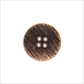 Italian Gold Zamac Embossed Button – 40L/25.5mm Italian Gold Zamac Embossed Button – 40L/25.5mm
