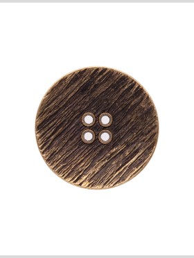 Italian Gold Zamac Embossed Button – 48L/30.5mm Italian Gold Zamac Embossed Button – 48L/30.5mm