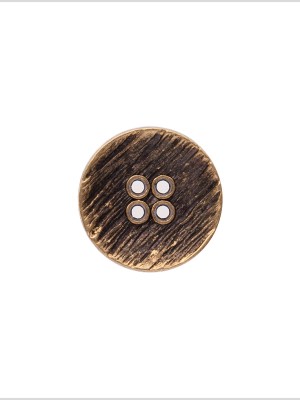 Italian Gold Zamac Embossed Button – 32L/20mm Italian Gold Zamac Embossed Button – 32L/20mm