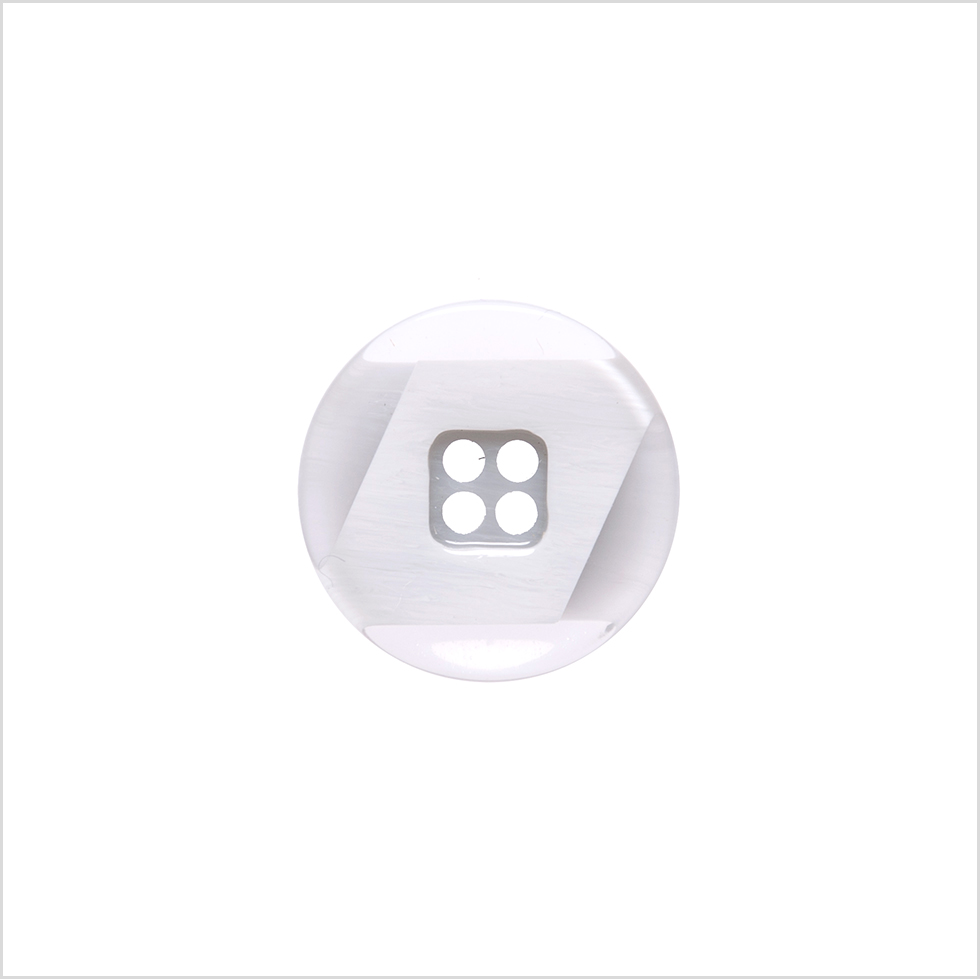 Italian Silver Abstract Semi-Clear 2-Hole Plastic Button – 24L/15mm Italian Silver Abstract Semi-Clear 2-Hole Plastic Button – 24L/15mm