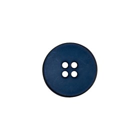 Italian Navy 4-Hole Plastic Button – 24L/15mm Italian Navy 4-Hole Plastic Button – 24L/15mm