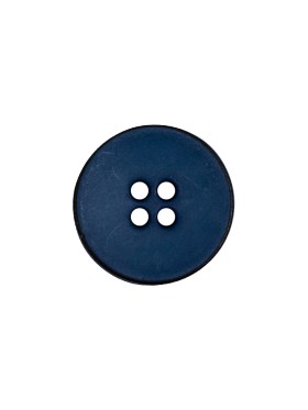 Italian Navy 4-Hole Plastic Button – 24L/15mm Italian Navy 4-Hole Plastic Button – 24L/15mm