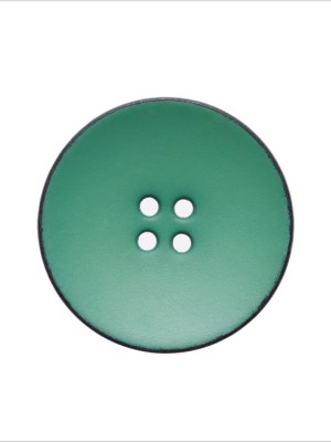 Italian Green 4-Hole Plastic Button – 36L/23mm Italian Green 4-Hole Plastic Button – 36L/23mm