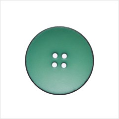 Italian Green 4-Hole Plastic Button – 36L/23mm Italian Green 4-Hole Plastic Button – 36L/23mm