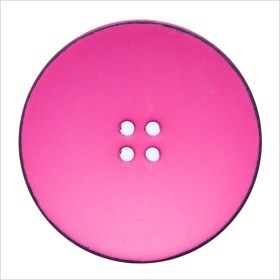 Italian Pink 4-Hole Plastic Button – 54L/34mm Italian Pink 4-Hole Plastic Button – 54L/34mm