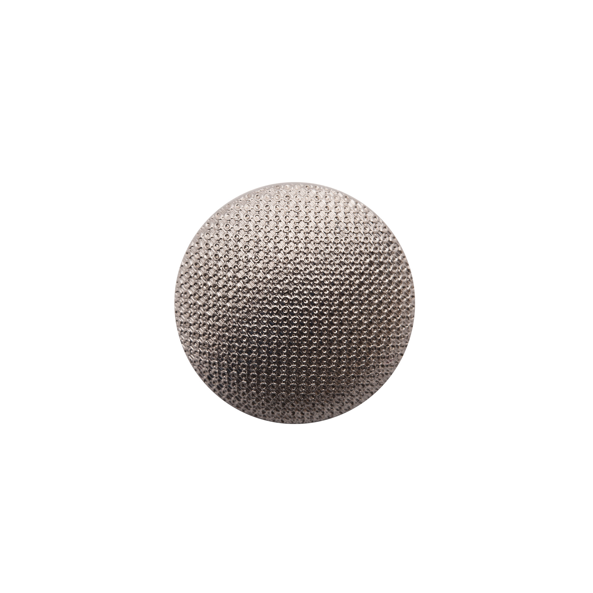 Italian Silver Textured Shank Back Button – 36L/23mm Italian Silver Textured Shank Back Button – 36L/23mm