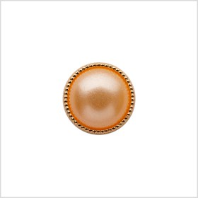 Italian Yellow and Gold Edged Shank Back Button – 20L/12.5mm Italian Yellow and Gold Edged Shank Back Button – 20L/12.5mm