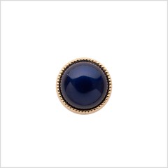 Italian Navy/Gold Shank Back Button – 18L/11.5mm Italian Navy/Gold Shank Back Button – 18L/11.5mm