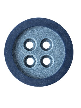 Rimmed Blue 4-Hole Button – 40L/25.5mm Rimmed Blue 4-Hole Button – 40L/25.5mm