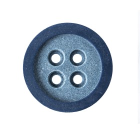 Rimmed Blue 4-Hole Button – 40L/25.5mm Rimmed Blue 4-Hole Button – 40L/25.5mm