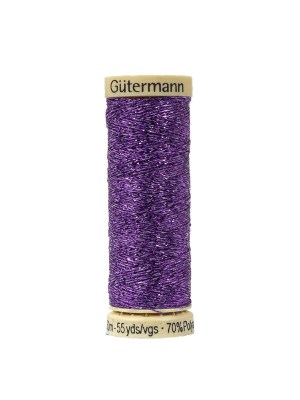 Gutermann Metallic Effect Thread 50m – 571 Helio Gutermann Metallic Effect Thread 50m – 571 Helio