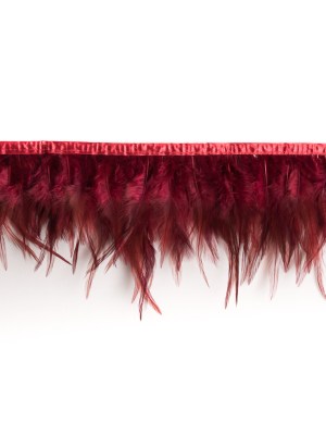 6″ Wine Cock Feather Fringe 6″ Wine Cock Feather Fringe