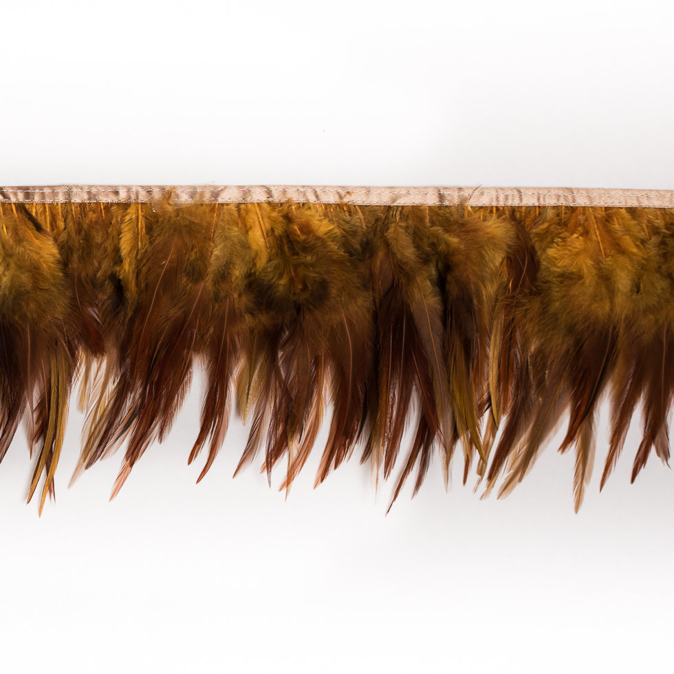 6″ Emu Ombre Feather Fringe Trim 6″ Emu Ombre Feather Fringe Trim