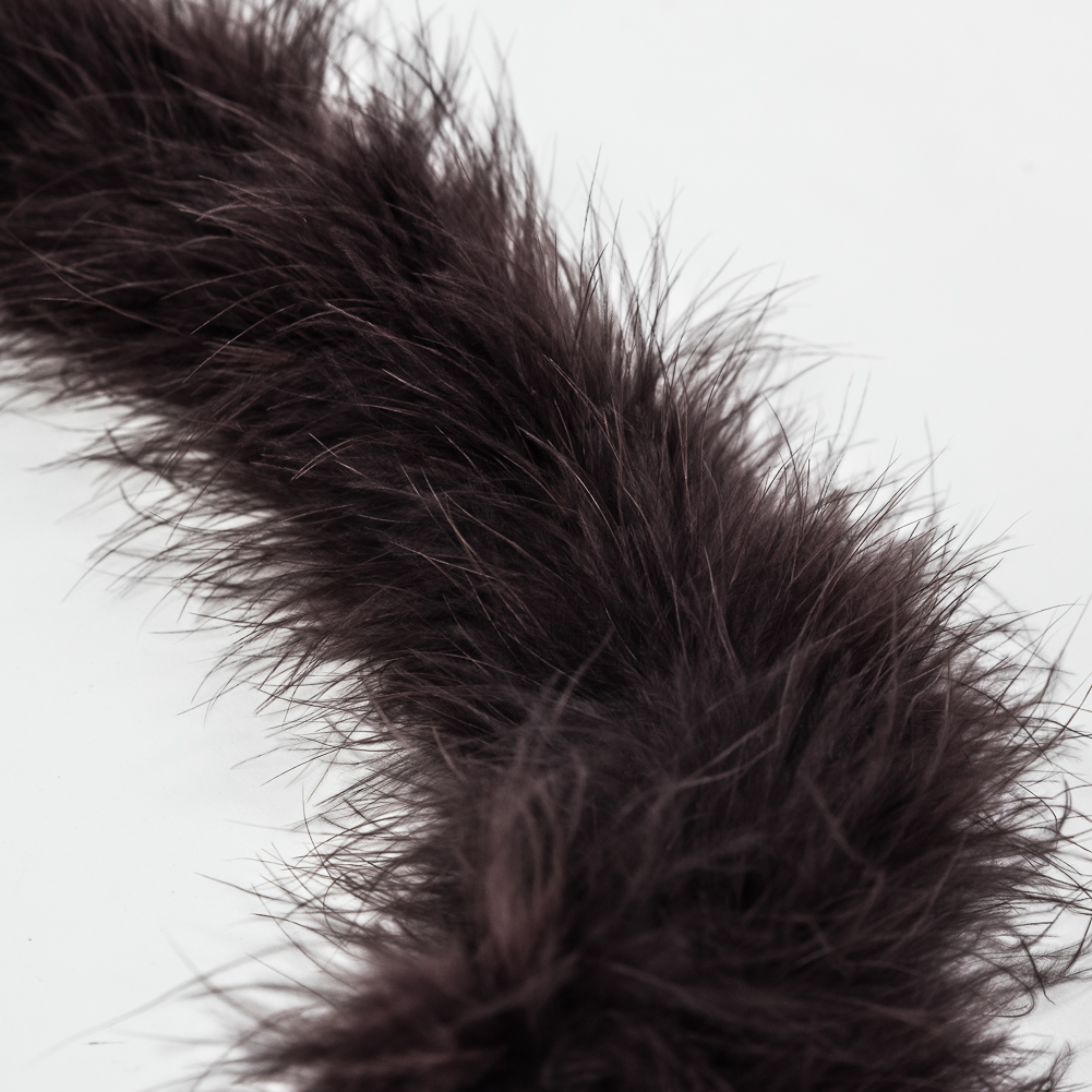 Brown Marabou Feather Scarf – 33″ Brown Marabou Feather Scarf – 33″