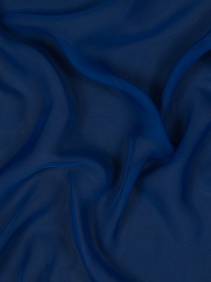 Polyester Chiffon – Deep Royal – Regina Collection Polyester Chiffon – Deep Royal – Regina Collection