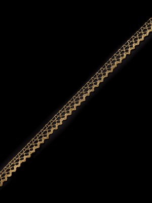 European Metallic Gold Lace Trim – 0.5″ European Metallic Gold Lace Trim – 0.5″