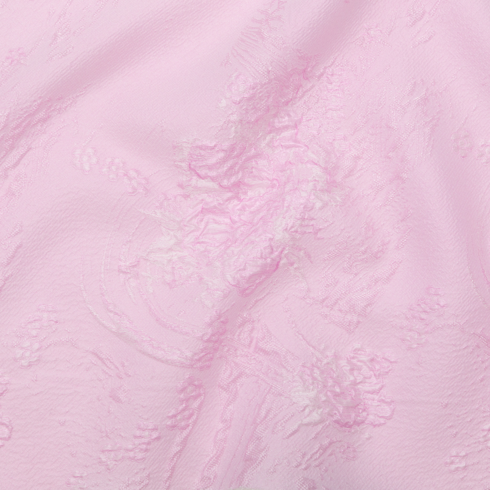 Luminous Pink Lavender Abstract Luxury Double-Layer Organza Brocade Luminous Pink Lavender Abstract Luxury Double-Layer Organza Brocade