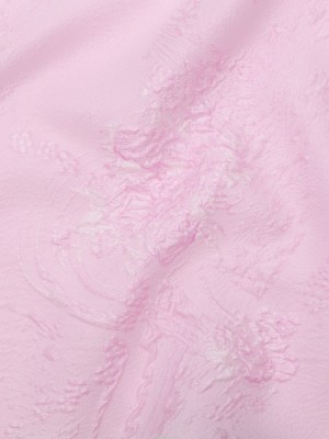 Luminous Pink Lavender Abstract Luxury Double-Layer Organza Brocade Luminous Pink Lavender Abstract Luxury Double-Layer Organza Brocade