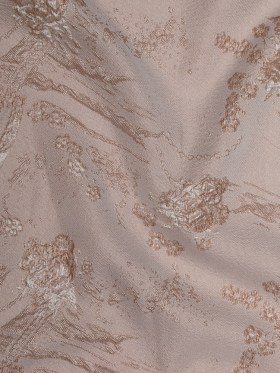 Luminous Taupe Abstract Luxury Double-Layer Organza Brocade Luminous Taupe Abstract Luxury Double-Layer Organza Brocade