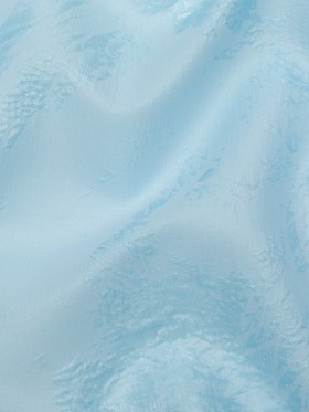 Luminous Sky Blue Abstract Luxury Double-Layer Organza Brocade Luminous Sky Blue Abstract Luxury Double-Layer Organza Brocade