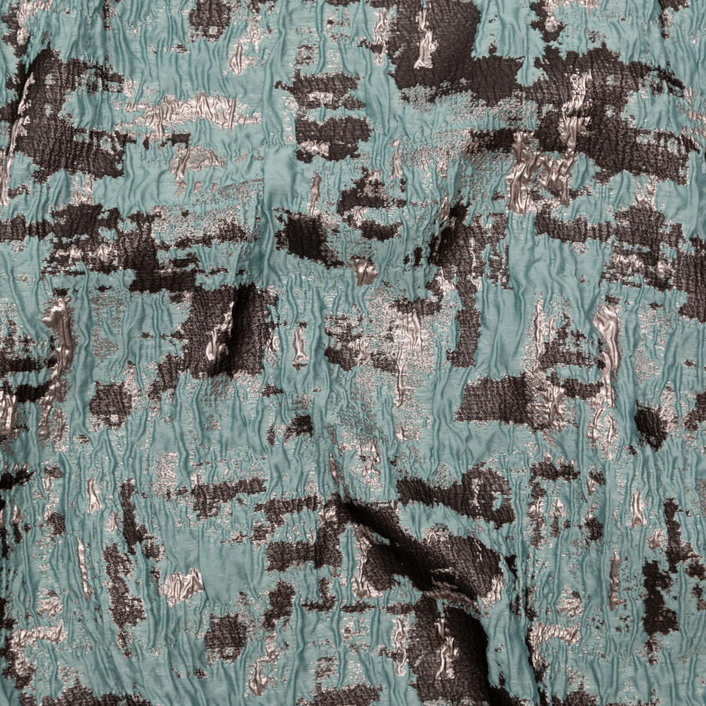 Mint Chocolate Chip Abstract Luxury Metallic Brocade Mint Chocolate Chip Abstract Luxury Metallic Brocade