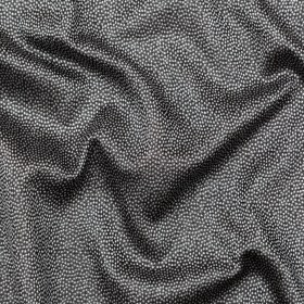 Metallic Silver on Black Abstract Luxury Brocade Metallic Silver on Black Abstract Luxury Brocade