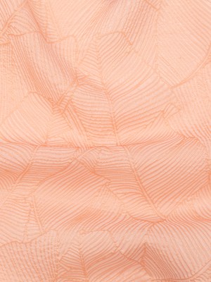Luminous Coral Double-Layer Organza Brocade Luminous Coral Double-Layer Organza Brocade