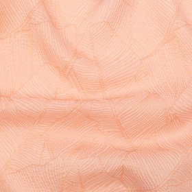 Luminous Coral Double-Layer Organza Brocade Luminous Coral Double-Layer Organza Brocade