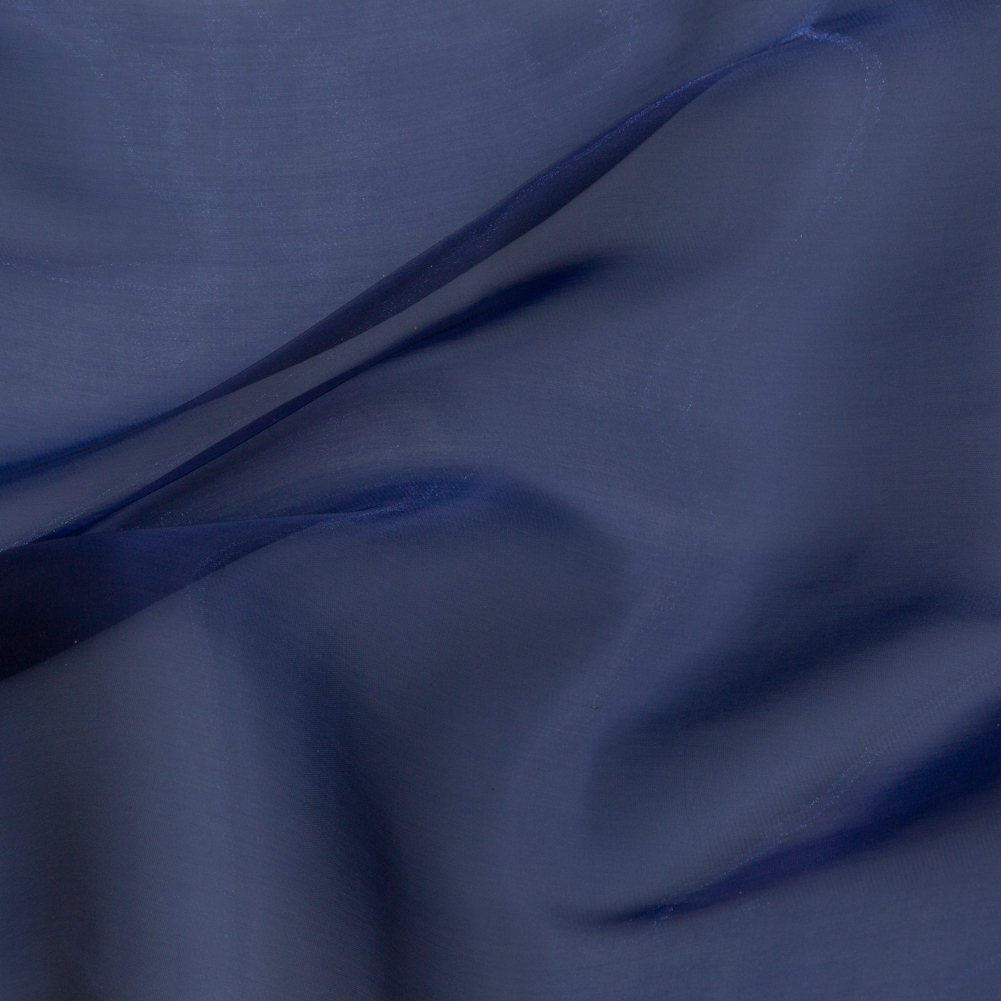 Iridescent Organza – Stark Royal Blue Iridescent Organza – Stark Royal Blue