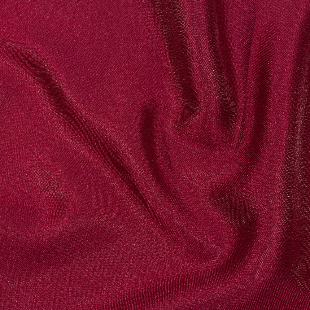 Novelty Polyester Pique – Cranberry Red – Kestrel Collection Novelty Polyester Pique – Cranberry Red – Kestrel Collection