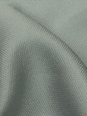 Novelty Polyester Pique – Silver – Kestrel Collection Novelty Polyester Pique – Silver – Kestrel Collection