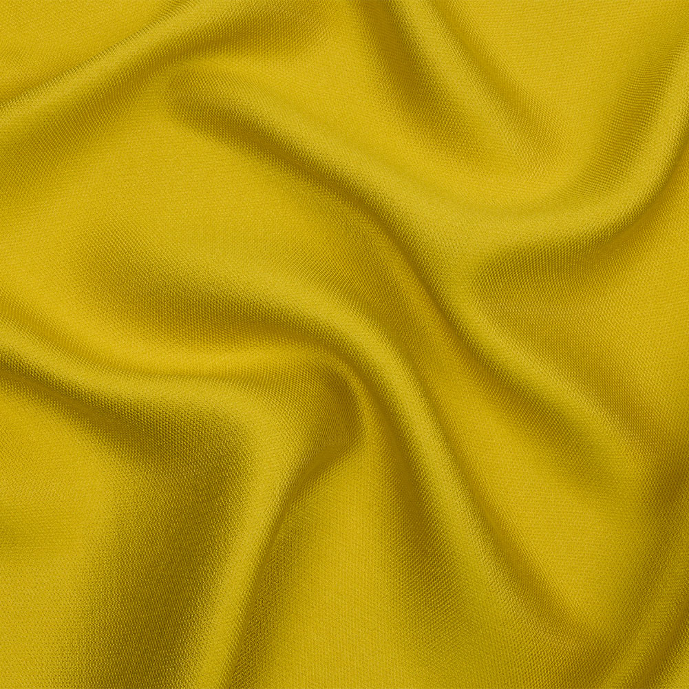 Novelty Polyester Pique – Gamboge Yellow – Kestrel Collection Novelty Polyester Pique – Gamboge Yellow – Kestrel Collection