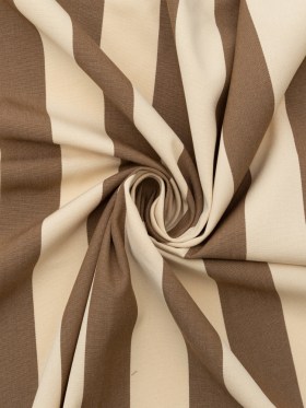 Brown Awning Striped Polyester Woven Brown Awning Striped Polyester Woven