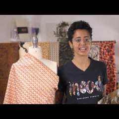 Stretch Cotton Sateen – Pink and Orange Leopard Spots – Tijuca Sunrise Print – Mood Exclusive Rio Collection Stretch Cotton Sateen – Pink and Orange Leopard Spots – Tijuca Sunrise Print – Mood Exclusive Rio Collection