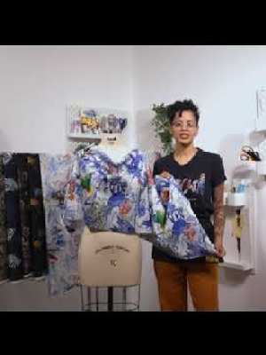 Mercerized Organic Egyptian Cotton Shirting – Tiger Lilies and Chrysanthemums – Ravello Collection Mercerized Organic Egyptian Cotton Shirting – Tiger Lilies and Chrysanthemums – Ravello Collection