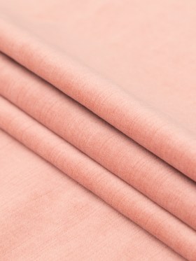 Petal Pink Velvet with Imitation Dupioni Backing Petal Pink Velvet with Imitation Dupioni Backing