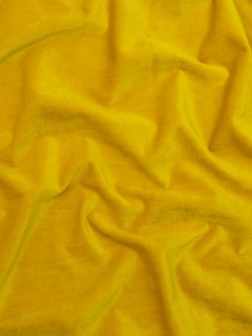 Gen-Z Yellow Velvet with Imitation Dupioni Backing Gen-Z Yellow Velvet with Imitation Dupioni Backing