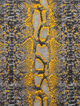 Metallic Copper, Black and Gray Reptilian Luxury Brocade Metallic Copper, Black and Gray Reptilian Luxury Brocade