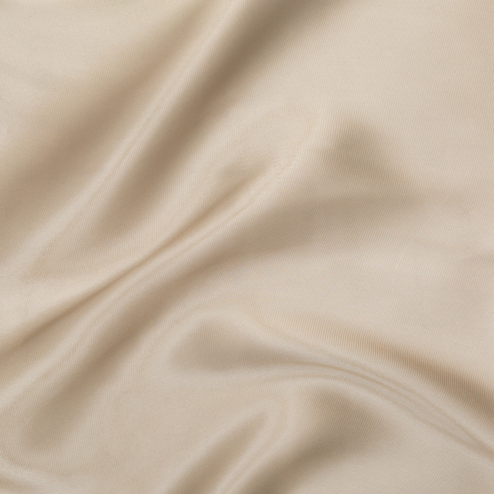 Satin-Faced Twill Organza – Luminous Champagne – Anise Collection Satin-Faced Twill Organza – Luminous Champagne – Anise Collection
