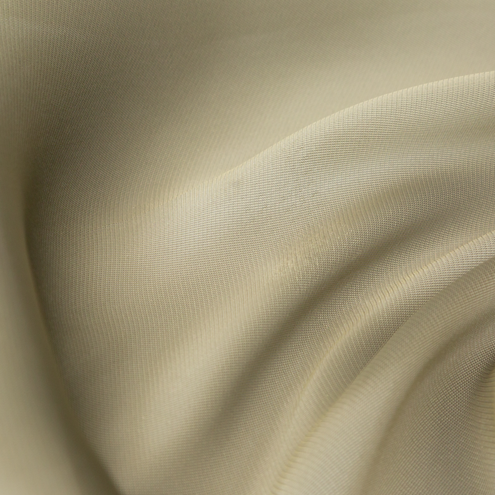 Satin-Faced Twill Organza – Luminous Light Olive – Anise Collection Satin-Faced Twill Organza – Luminous Light Olive – Anise Collection
