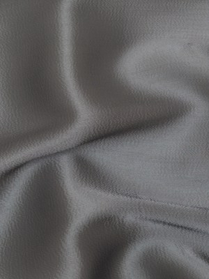 Satin-Faced Twill Organza – Luminous Charcoal – Anise Collection Satin-Faced Twill Organza – Luminous Charcoal – Anise Collection